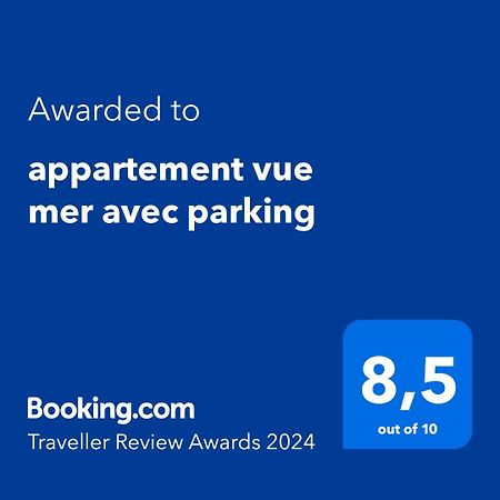 Appartement Vue Mer Avec Parking Ajaccio  Exteriör bild