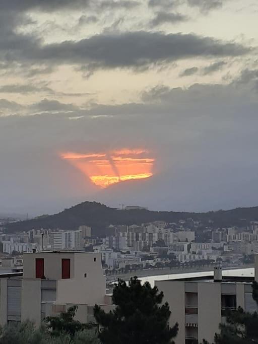 Appartement Vue Mer Avec Parking Ajaccio  Exteriör bild